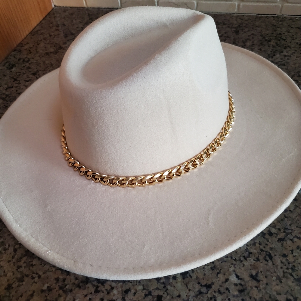 Fedora hat.
